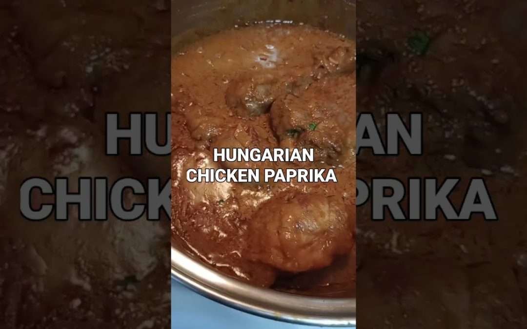THE BEST HUNGARIAN CHICKEN PAPRIKA #shorts