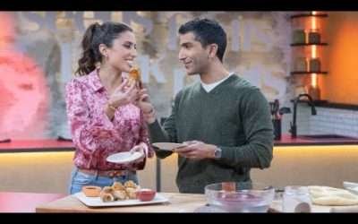 Shrimp Spring Rolls with Smoked Paprika Plum Sauce | Spice Secrets | Jasmin Rose and Shahir Massoud