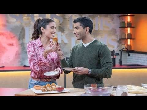 Shrimp Spring Rolls with Smoked Paprika Plum Sauce | Spice Secrets | Jasmin Rose and Shahir Massoud