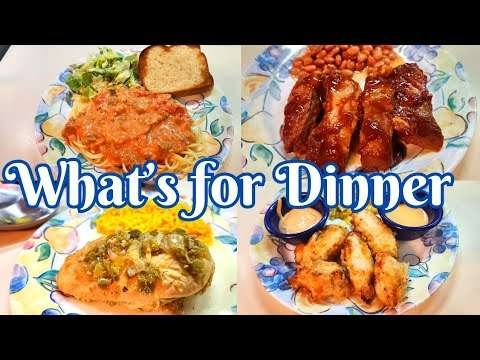What’s For Dinner | Quick and Easy Weeknight Meals | Frugal dinner recipes you can Cook With Me