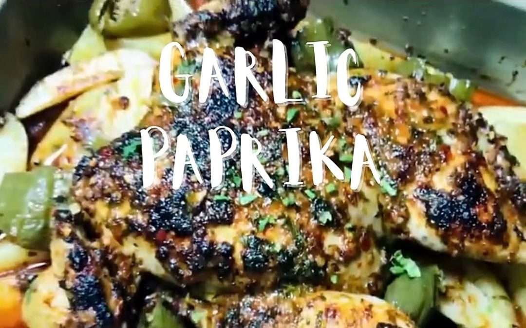 Rafia Junaid | garlic paprika chicken | garlic chicken recipe | Paprika Roast Chicken