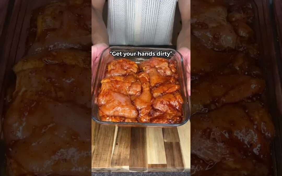 High Protein Meal Prep Honey Garlic Chicken Noodles! ONLY 477 CALS #recipe #foodie #fitness #fatloss