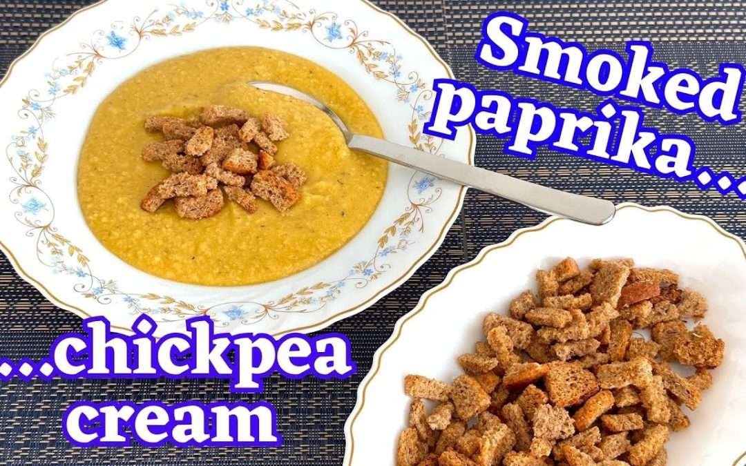 Smoked paprika chickpea cream