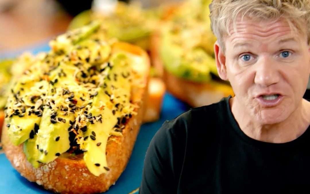 Gordon Ramsay’s Avocado Toast