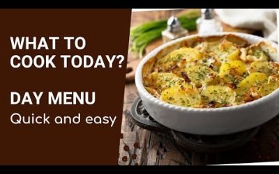 Menu for the day.  Recipe for “silk pancakes” Chicken thighs in soy sauce and crispy eggplant salad.