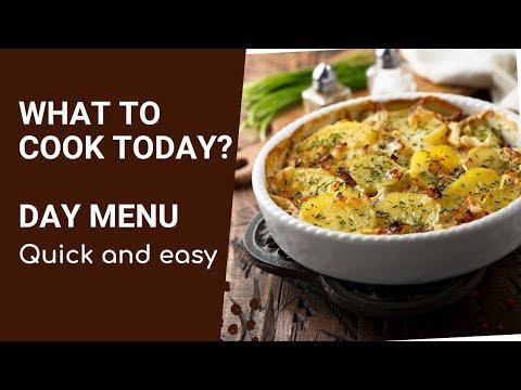 Menu for the day. Recipe for “silk pancakes” Chicken thighs in soy sauce and crispy eggplant salad.