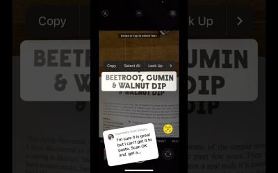 Scan Recipes into Paprika App with iPhone