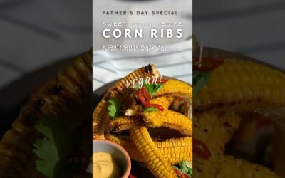 Flavour Fusion: Smoked Paprika & Honey Vegan Butter Baked Corn Ribs. Father’s Day Delight! shorts