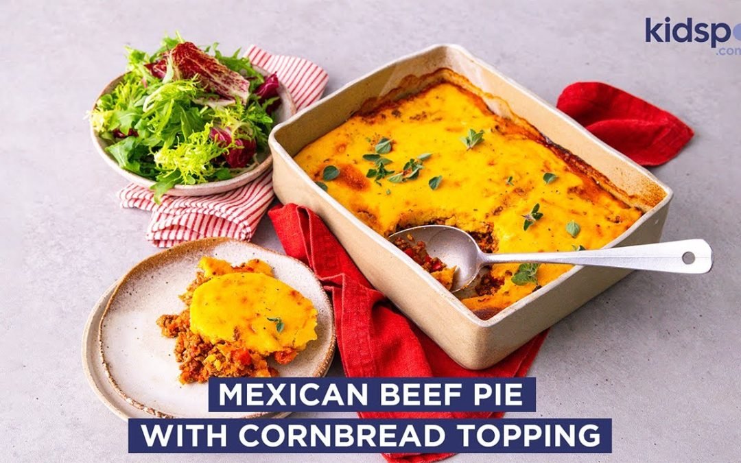 Mexican beef pie with cornbread topping | Family Dinner Recipes | Kidspot