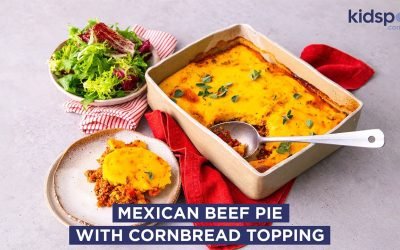 Mexican beef pie with cornbread topping | Family Dinner Recipes | Kidspot
