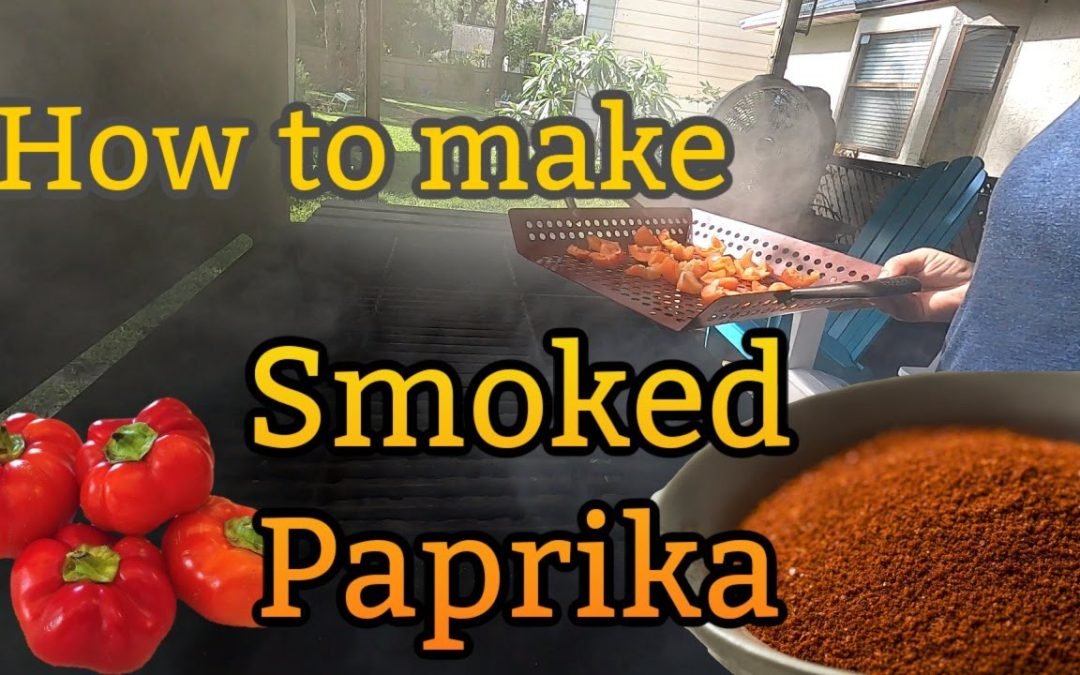 How to Make SMOKED PAPRIKA seasoning AT HOME | Southern Latitudes
