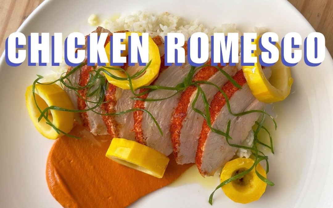 Upgrade your humble dinner | How to make Chicken Romesco #chicken #livestream #food #recipe