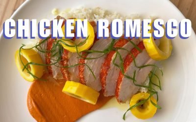 Upgrade your humble dinner | How to make Chicken Romesco #chicken #livestream #food #recipe
