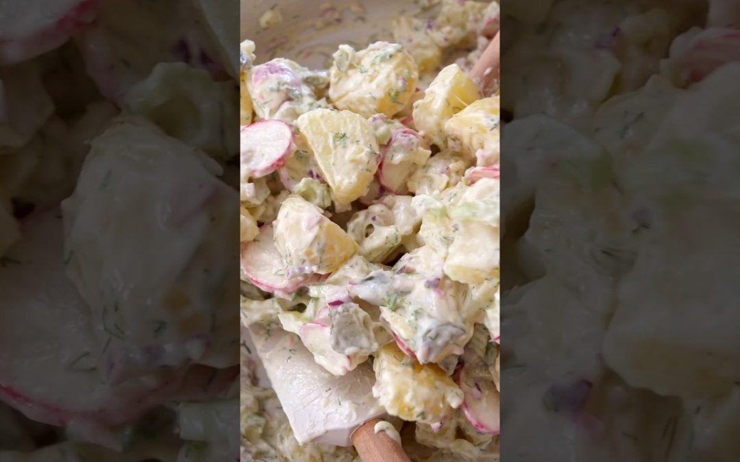 Creamy Dill Potato Salad (perfect for BBQs)