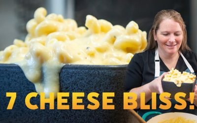 Creamy 7 Cheese No Bake Mac and Cheese