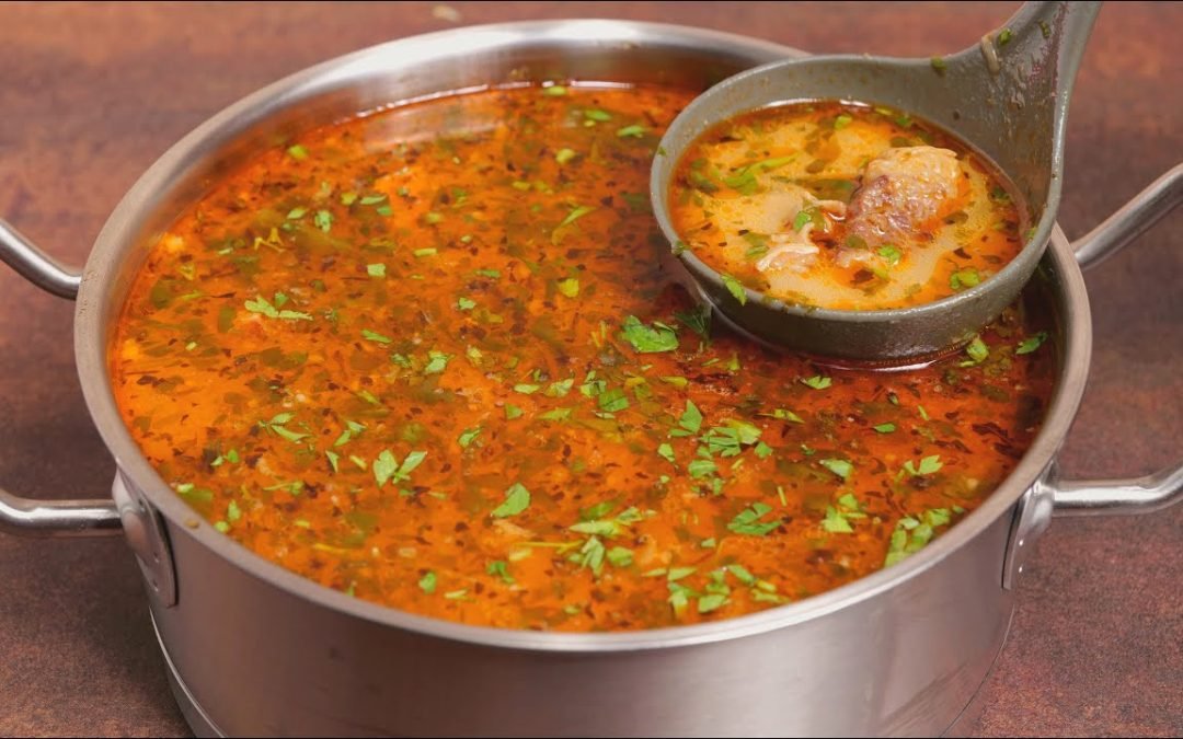 My favorite Hungarian soup! Delicious beef soup! Light Meat Soup!