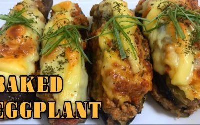 WITHOUT FRYING! EGGPLANT | BAKED EGGPLANT RECIPE | HOW TO MAKE CHEESY EGGPLANT | EGGPLANT RECIPE