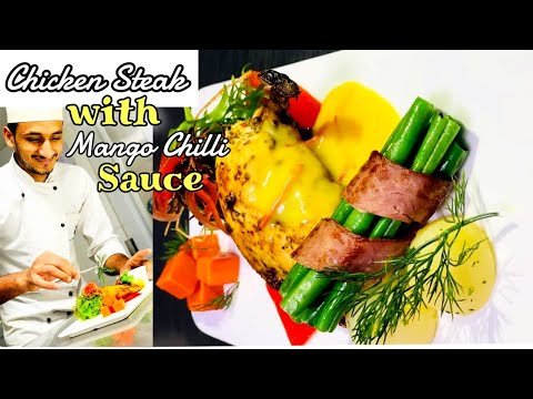 Unveiling the Secret to the World’s Best Chicken Steak with Mango Chili Sauce #ChickenSteak
