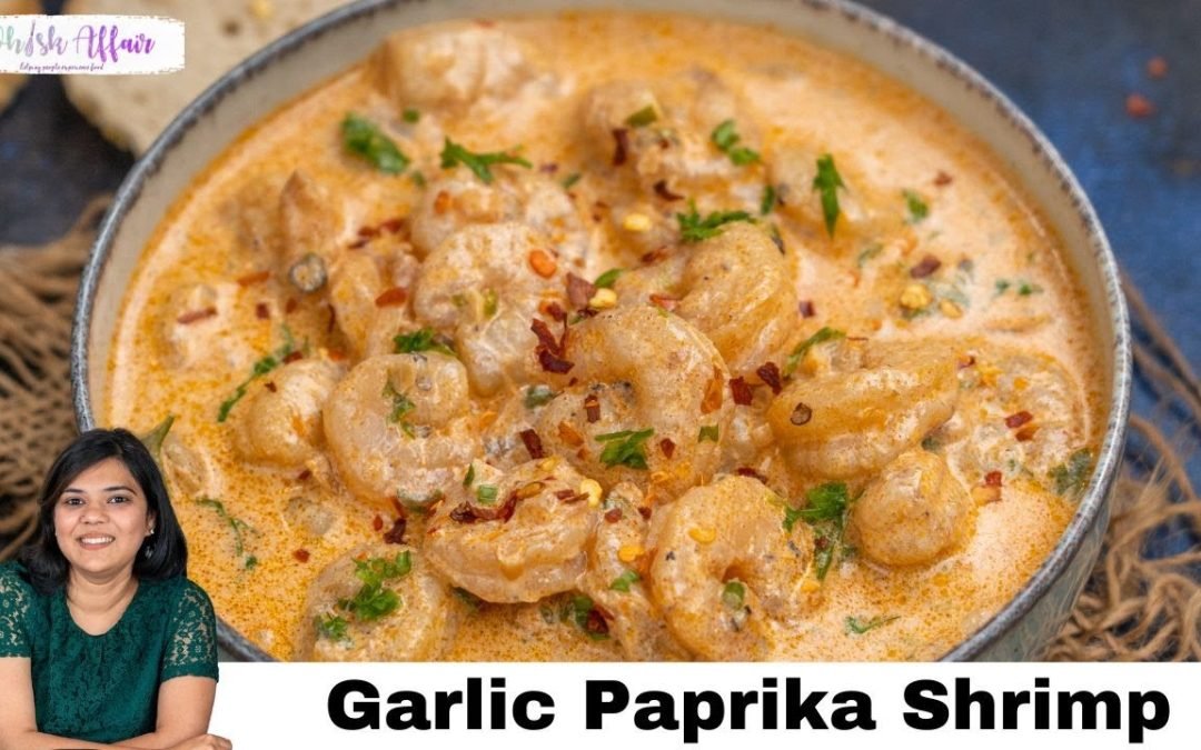 Creamy Garlic Paprika Shrimp Recipe