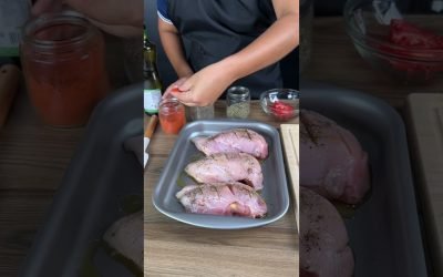 Stuffed chicken for lunch or dinner! It’s easy and delicious!