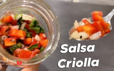 Fresh Argentinian Salsa Criolla Recipe
