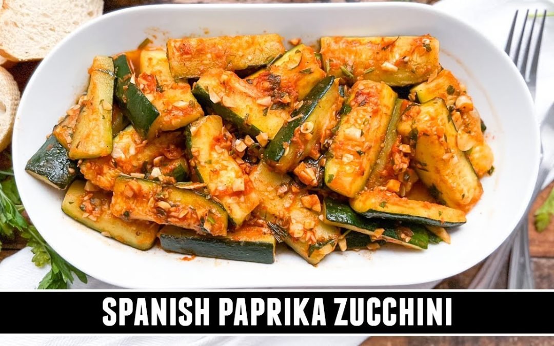 Spanish Paprika Zucchini | Irresistibly Delicious and Easy Recipe