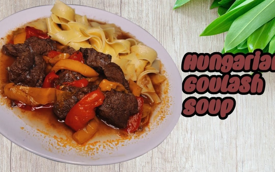 Beef Goulash Soup – Hungarian Beef Goulash Recipe – Paprika Beef Stew