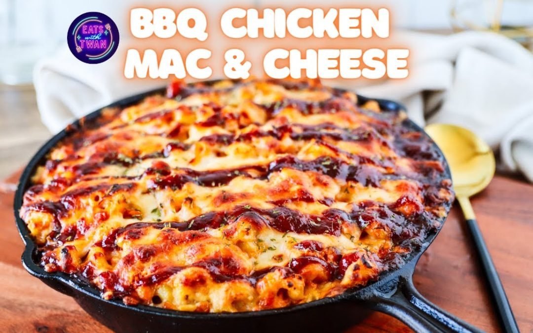 EASY BBQ Chicken Mac and Cheese