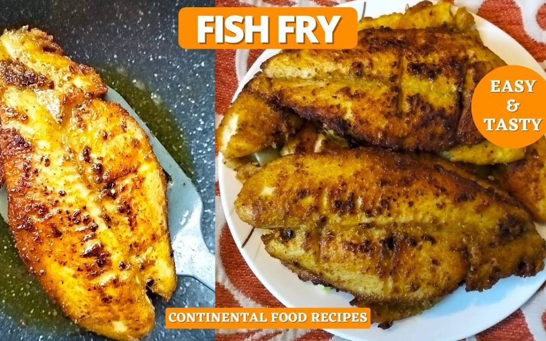 Easy Fillet Fish Fry Recipe in 2023 | Kolkata Fish Fry | By Continental Food Recipes