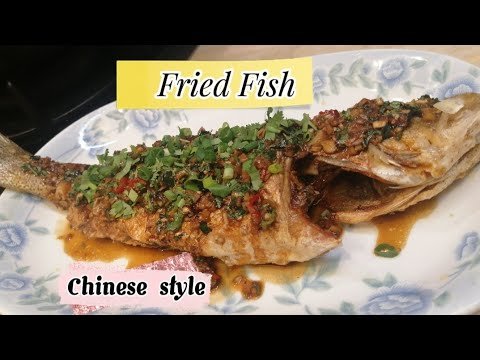 Fried Fish Chinese Style | Easy Recipe | 85julsvlog