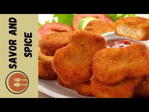 Evening Snacks Crispy and spicy Chicken Nuggets Recipe