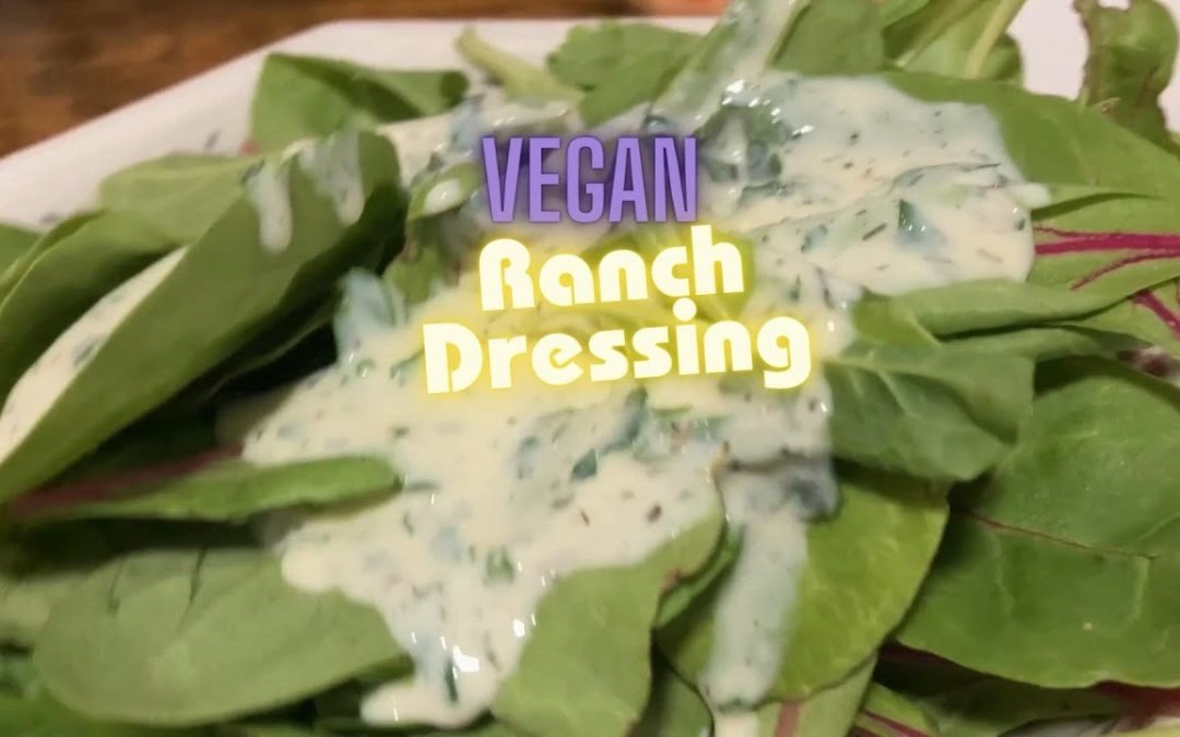Vegan Ranch in 5 Minutes | Dairy-Free, Plant-Based Dressing