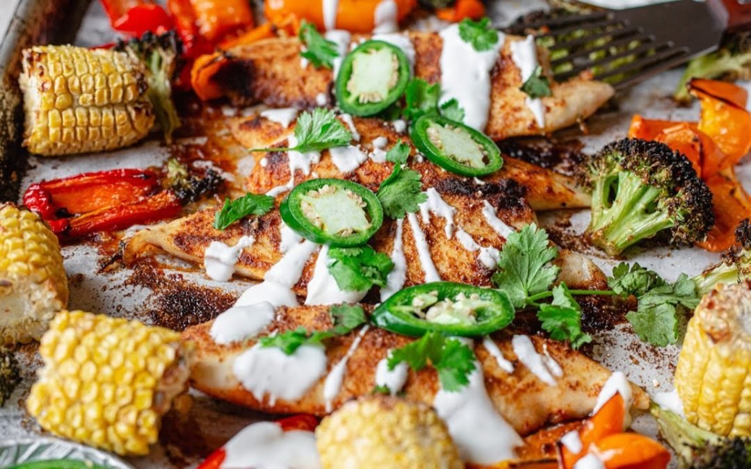 Sheet Pan Smoked Paprika Tilapia Recipe
