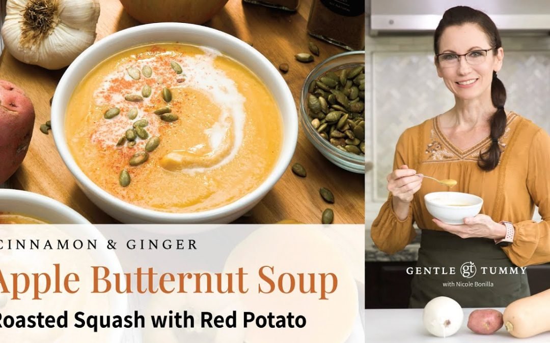 BEST Roasted Butternut Squash Apple Potato Soup Recipe