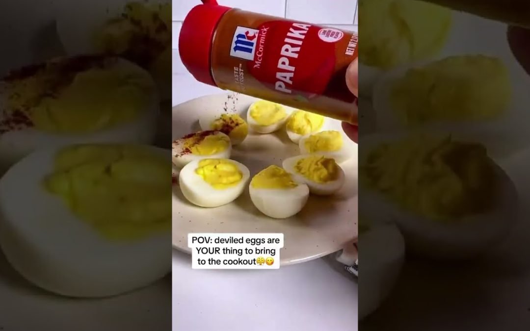 Never Skip on the Paprika for Deviled Eggs | McCormick #shorts #deviledeggs