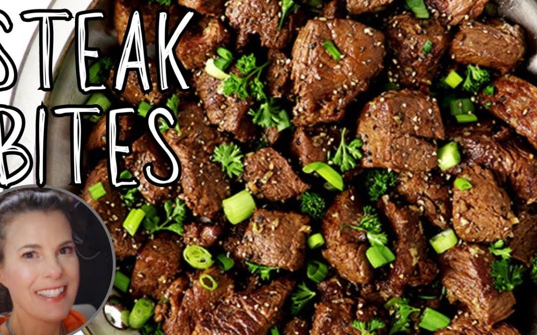 THE BEST STEAK RECIPE (GARLIC BUTTER STEAK BITES)