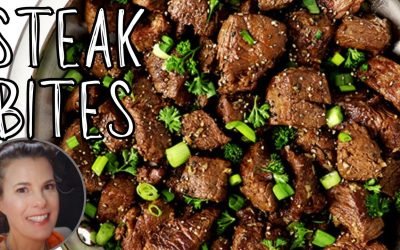 THE BEST STEAK RECIPE (GARLIC BUTTER STEAK BITES)