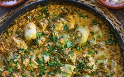 How to Make Creamy Artichoke Casserole with Spinach, Lentils, and Paprika (Vegetarian Recipe)