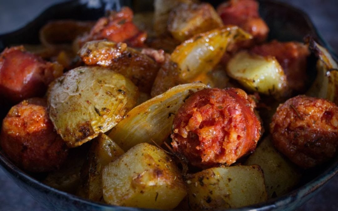 How to Make Chorizo Potatoes with Smoked Paprika and Thyme