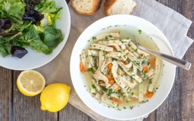 Instant Pot Chicken Noodle Soup (With Frozen Chicken)