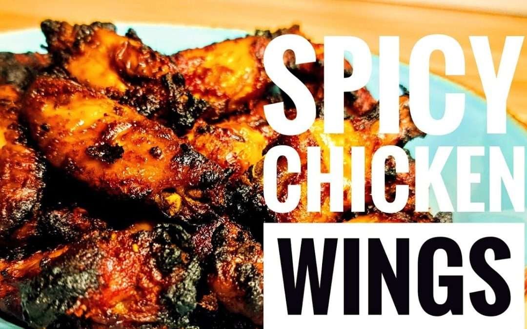 Easy Spicy CHICKEN WINGS with Homemade Sauce | Family Friendly Recipe