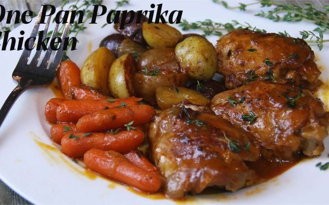 One Pan Paprika Chicken – A Must-Try Recipe for Busy Cooks!