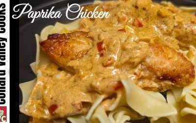 Creamy Paprika Chicken Recipe – Quick Dinner Ideas with Chicken & Pasta