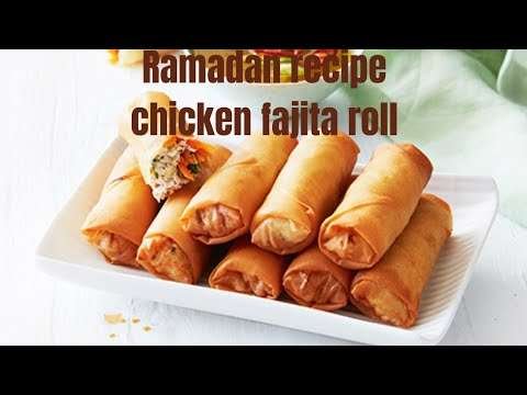 Chicken Fajita Rolls make n store(Ramadan Special)Recipe By home chef rajput