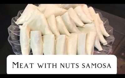 MEAT WITH NUTS SAMOSA RECIPE || VERY EASY TO MAKE