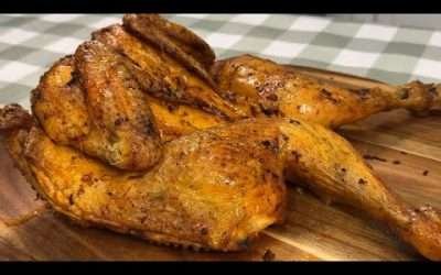 Best ever roast chicken with paprika! Easy baked chicken recipe for dinner