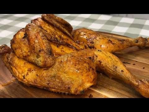Best ever roast chicken with paprika! Easy baked chicken recipe for dinner