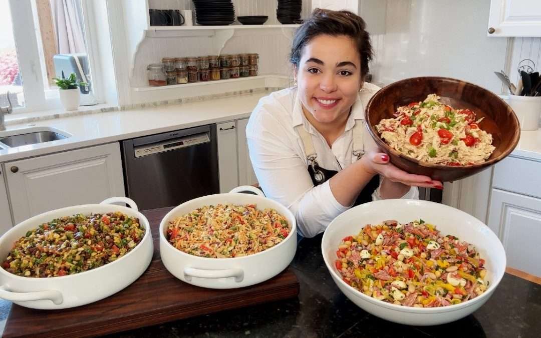 Crave Worthy Summer Salads that can be Meal Prepped Ahead!