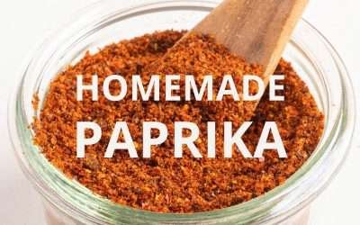 Homemade Paprika