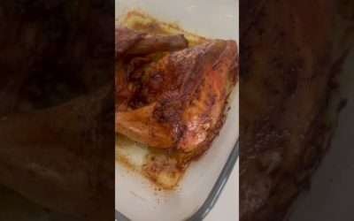 Juicy Paprika-Roast Chicken Thighs #shortsvideo #shortvideo #shorts